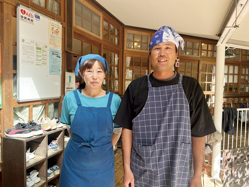 ピッコロ保育園の土居さんと荒堀さん